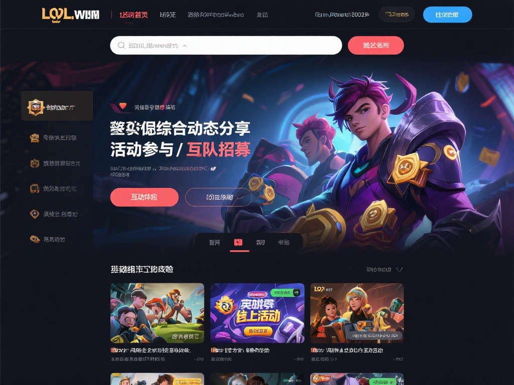LOL官方网站社区交流，结交更多游戏伙伴