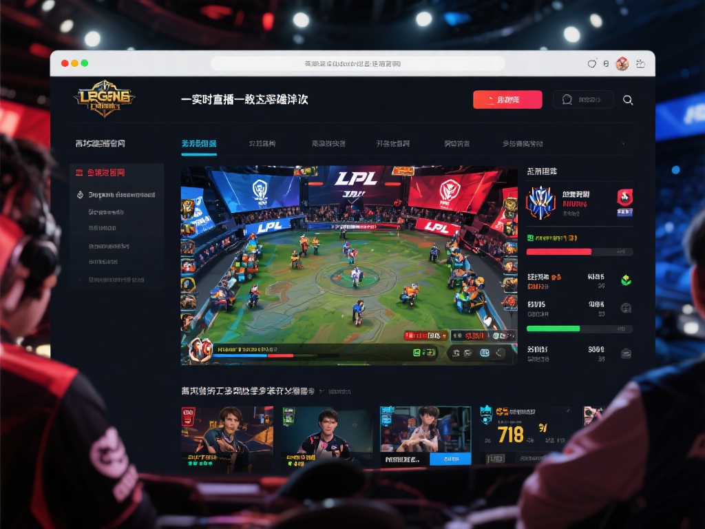 英雄联盟比赛直播官网，赛事直播与精准数据分析并存！