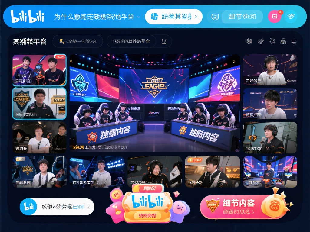 哔哩哔哩英雄联盟赛事直播，热血沸腾的电竞盛宴等你加入！