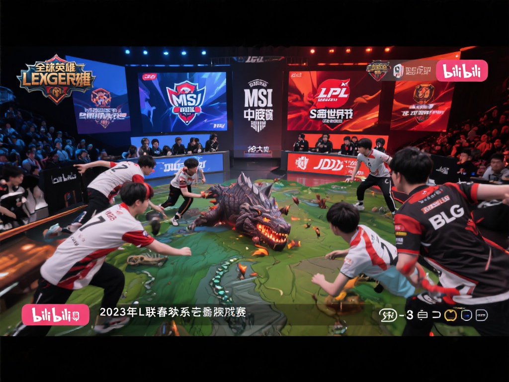 哔哩哔哩英雄联盟赛事直播，巅峰对决精彩不容错过！
