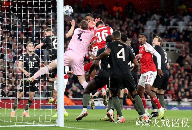 1-3不敌阿森纳，拜仁新赛季各项赛事首次输球