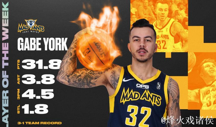 浙江队签约外援盖比-约克 曾效力魔术和步行者